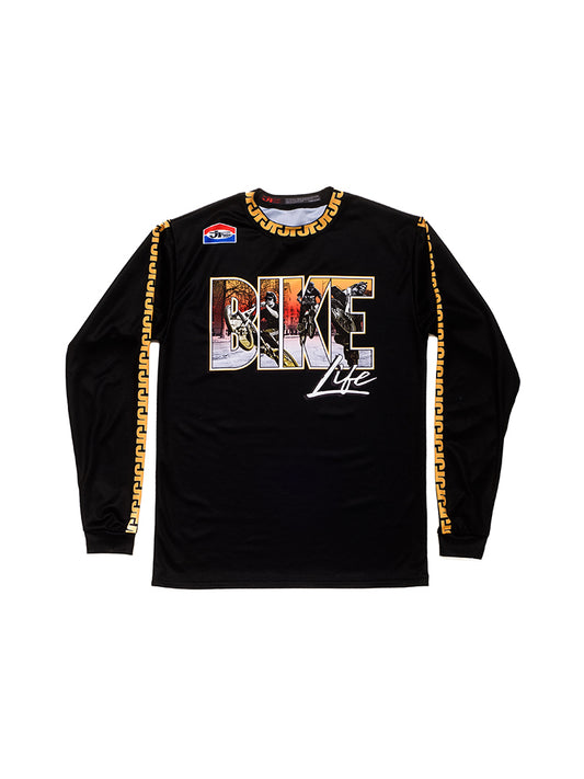 Bike Life Jersey - Black and Gold (Limited Edition)