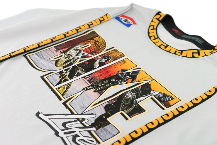 Bike Life Jersey - Cream and Gold (Limited Edition)