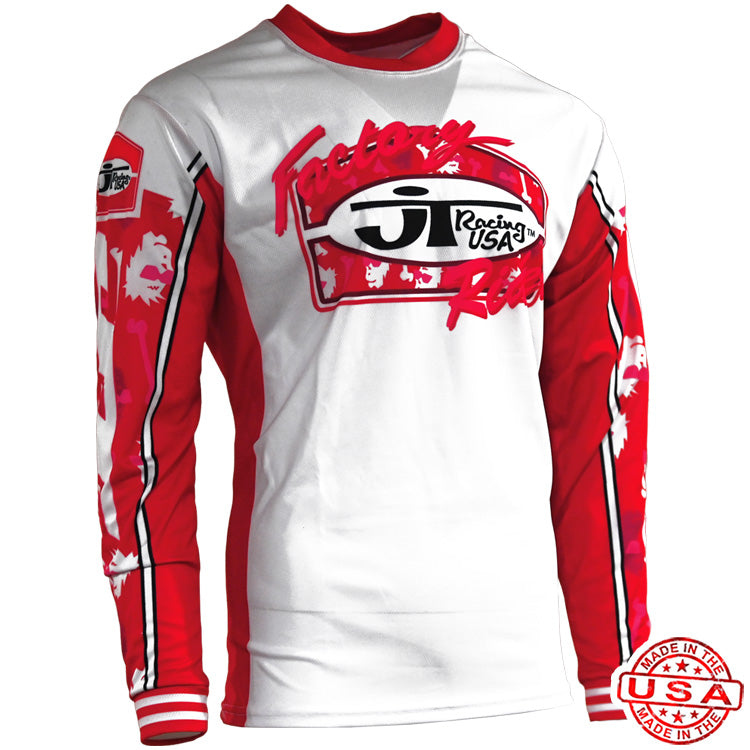 JT Racing Bad Bones Jersey - Red Pants Comb – JT Racing USA
