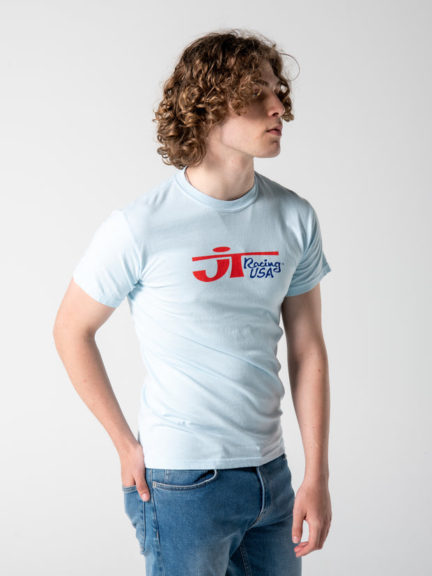 JT Heritage Tee - Sky Blue