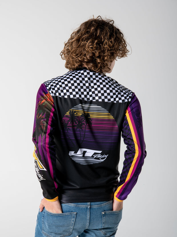 Kids Born and Raised Under the California Sun Jersey - Champions Purple