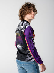Kids Born and Raised Under the California Sun Jersey - Champions Purple