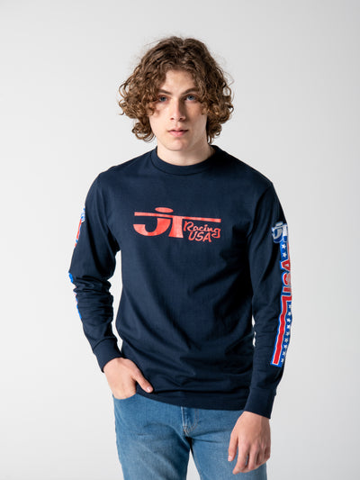 Team 3D Jersey - Blue, Red and Camo – JT Racing USA