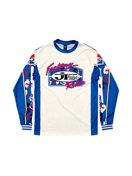 Bad Bones Jersey - Blue – JT Racing USA
