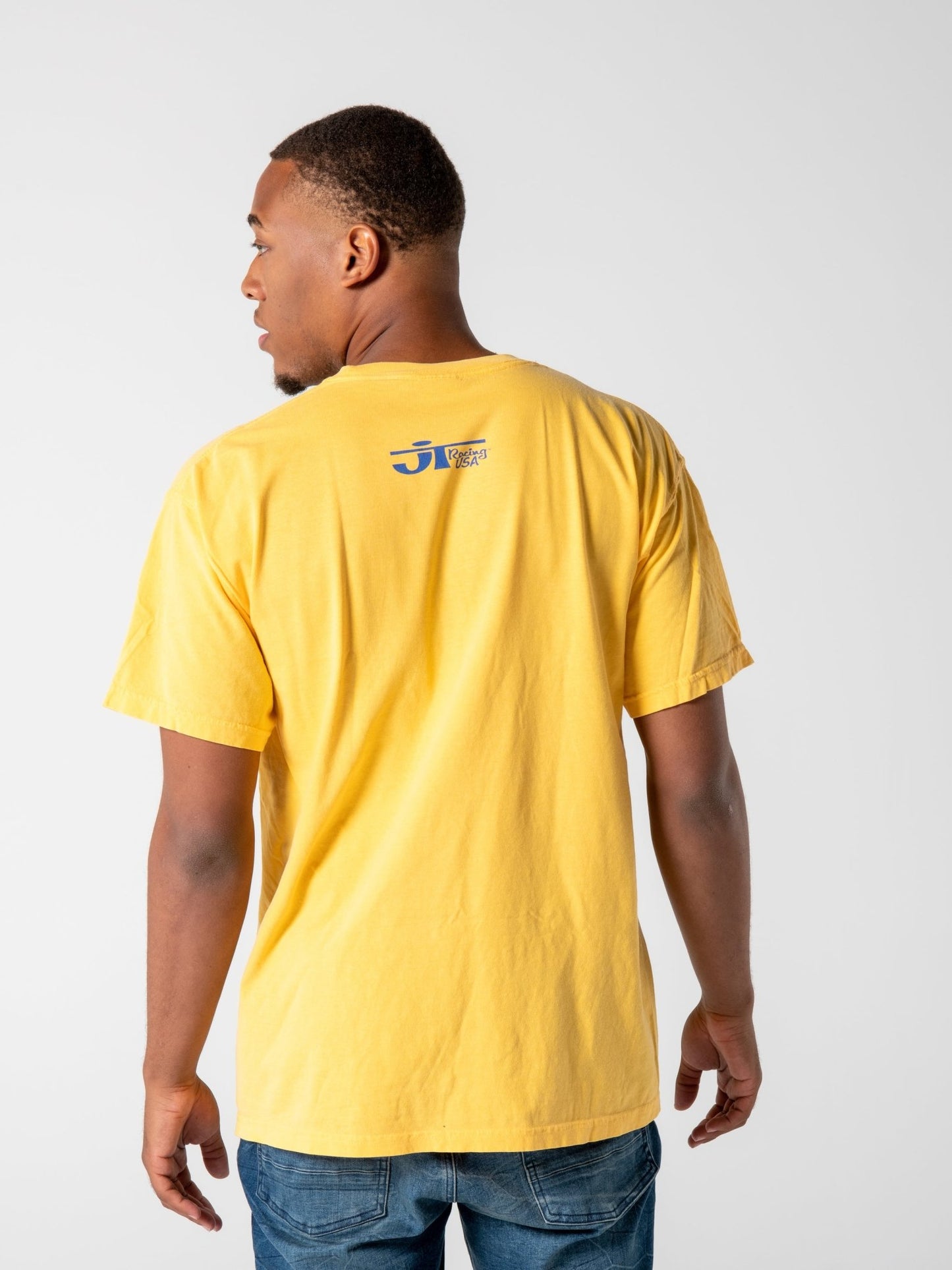 Born and Raised Under the California Sun Tee - Citrus - JT Racing USA