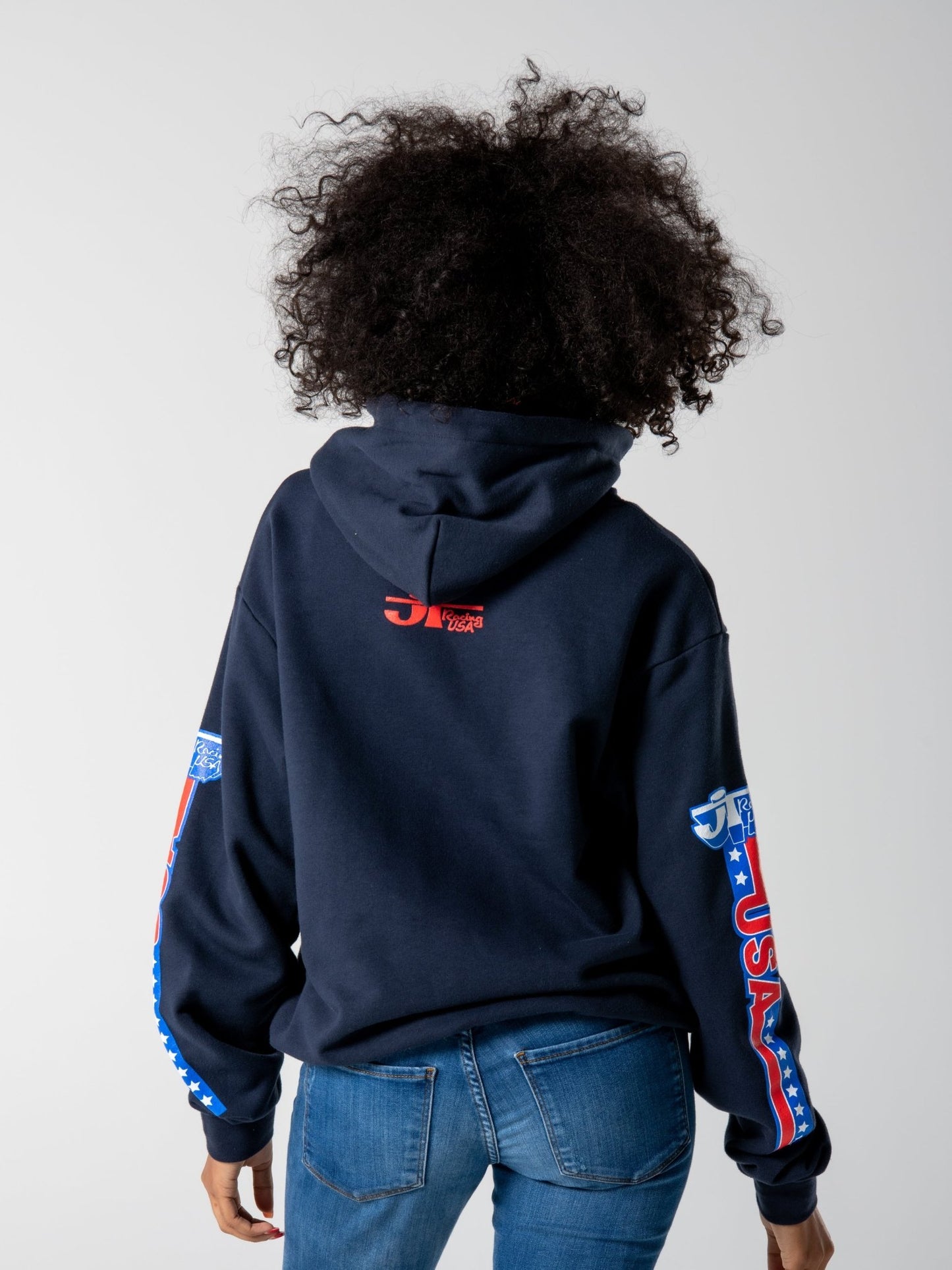 Heritage Hoodie (20oz Heavy) - Blue - JT Racing USA