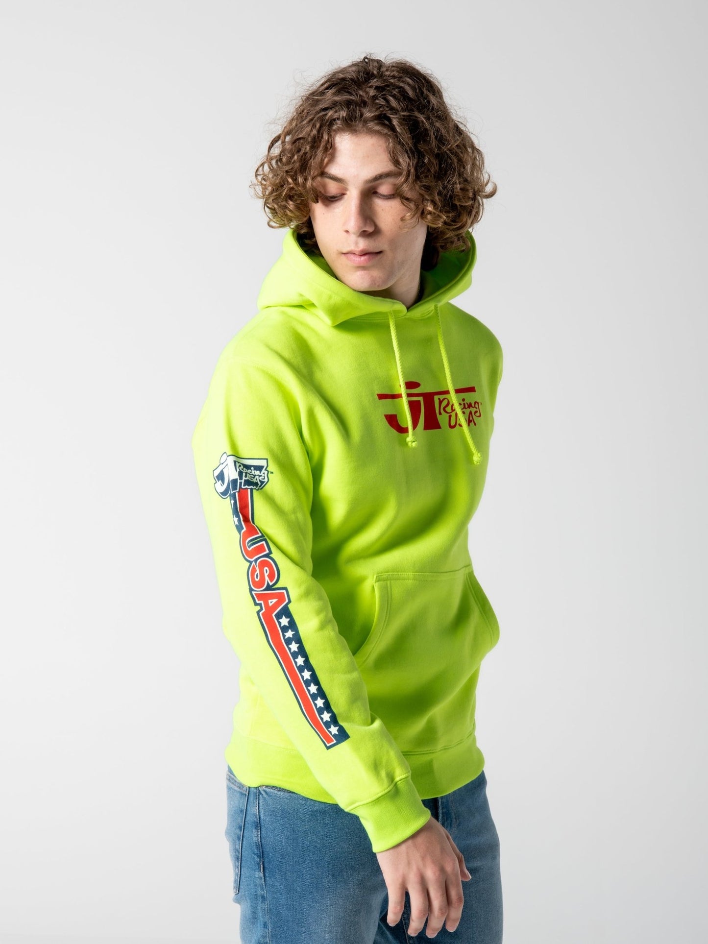 Heritage Hoodie - Green - JT Racing USA