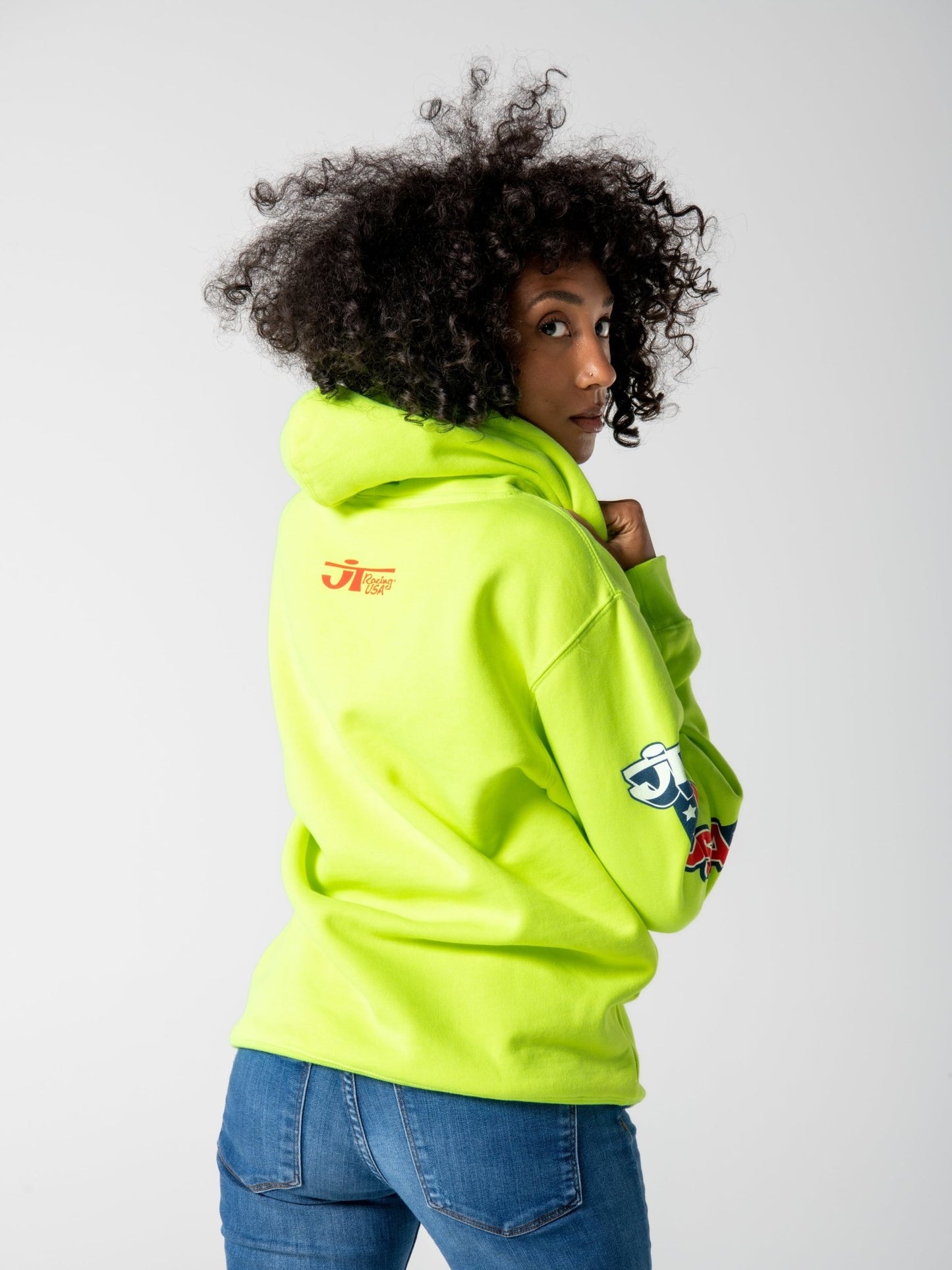 Heritage Hoodie - Green - JT Racing USA