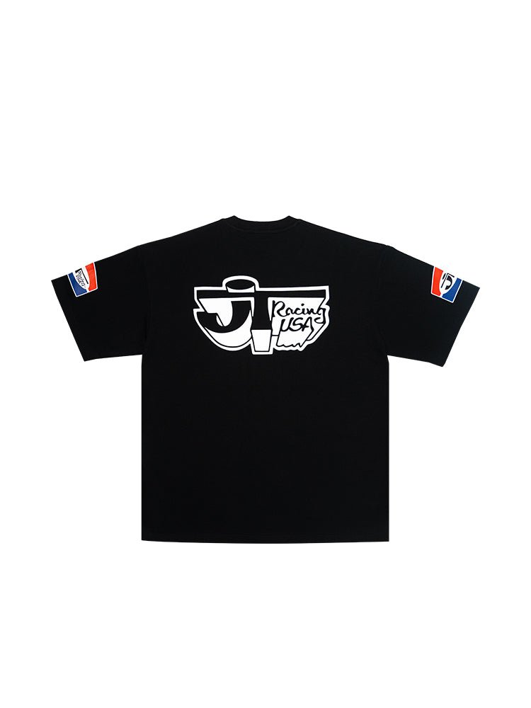 JT Racing x Honda Heritage S/S Tee - Black - JT Racing USA