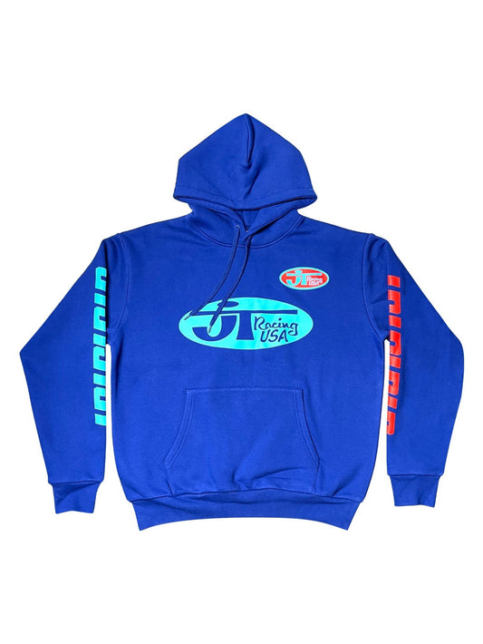 Team 3D Hoodie - Blue - JT Racing USA